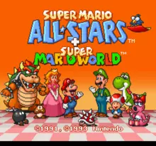 Image n° 3 - screenshots  : Super Mario All-Stars + Super Mario World